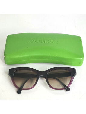 FACE a FACE‎ Women's Lindy 2 Purple Black Round Sunglasses NEW Handmade in Italy